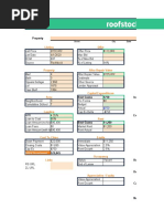 Property Analysis Spreadsheet (Roofstock)