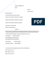 Xi Term 1 Chemistry