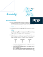 CPU Scheduling: Practice Exercises