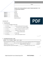 EC - A2 - Tests - Language Test 4A