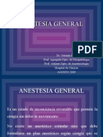 Anestesia General