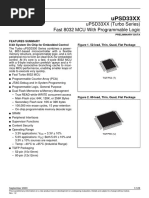 uPSD33XX: uPSD33XX (Turbo Series) Fast 8032 MCU With Programmable Logic