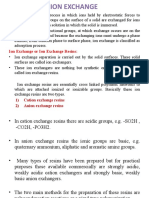 Ion Exchange or Ion Exchange Resins