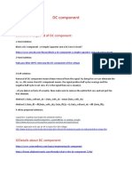 DC Component: I/Solutions To Get Rid of DC Component