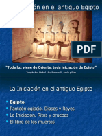 La Iniciacion en Egipto