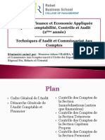 Techniques D'audit Et Commissariat Aux Comptes - UIR - 1st - 20212022