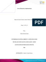 Tarea 4 - Planeación e Implementación Final.