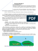 General Biology 2: Week 3 - Patterns of Descent With Modification