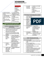 Topic Outline: - Put Forth A Set of Health