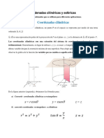 Coordenadas Cilindricas y Esfericas