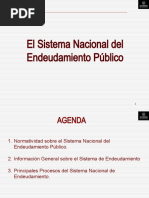 El Sistema de Endeudamiento Publico