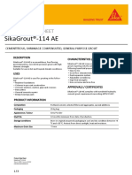 Sikagrout®-114 Ae: Product Data Sheet