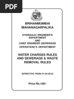 Water Charges Rules Effective From 01.04.2015 - English