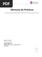 Memoria de Pràcticas