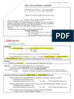 1ère - Suites 1 - Généralités - 1 Cours