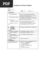 Detailed Lesson Plan in English: Grade 3 Quarter 2 Week Day I. Objectives