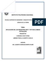 Aplicación de Los Registros RST y TDT en El Medio Petrolero