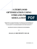 Waterflood Optimization Using Streamline