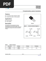 TIP35C TIP36C: Complementary Power Transistors