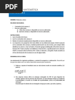 Tarea Semana 2 Matematicas