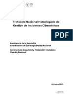 Protocolo Nacional Homologado de Gestion de Incidentes Ciberneticos