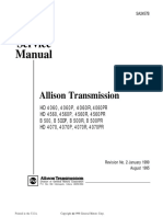 Service Manual: Allison Transmission