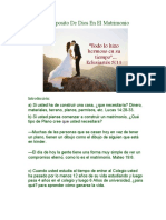 El Proposito de Dios en El Matrimonio