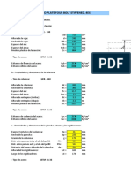 Hoja de Calculo Diseño de Conexion Placa Extrema 4ES2filas de 2