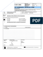 Suhati Sdn. BHD.: Document Submission / Approval Form