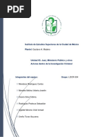 Unidad 05. Juez, Ministerio Público y Otros Actores Dentro de La Investigación Criminal