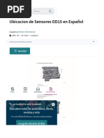 Ubicacion de Sensores DD15 en Español - PDF - Turbocompresor - Motor Diesel