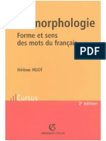 La Morphologie - Forme Et Des Mots