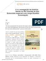 O Racismo e A Sonegação Da História Afrodescendente No Rio Grande Do Sul. Entrevista Especial Com Jorge Euzébio Assumpção