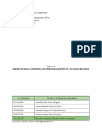 Informe de IMC Practicas Iniciales de Ingeniería Química