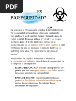 Bioseguridad 2020