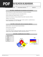 Hoja de Datos de Seguridad Bardahl Grasa Juntas Homocineticas Nlgi 2