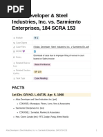 Atlas Developer & Steel Industries, Inc. vs. Sarmiento Enterprises, 184 SCRA 153