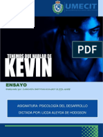 Ensayo-Tenemosque Hablar de Kevin