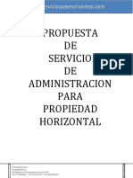 Propuesta Horizontal Servicios y Asesorias