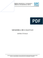 Memoria Calculo - Estructuras