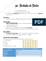 BM The Basic Statistical Data