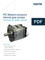 IPC Medium-Pressure Internal Gear Pumps: Technical Data Sheet