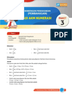 Pembahasan Uji Numerasi - PAKET 3