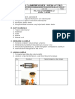 Job Sheet Starter 2022 Pakai