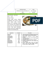 Modifikasi Resep Sayuran