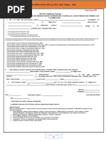 Annexure-III: Information Bulletin: Jee (Main) - 2022