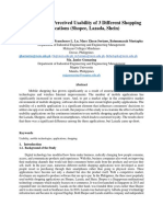 Measuring The Perceived Usability of 3 Different Shopping Applications (Shopee, Lazada, Shein)