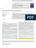 Impact of Home Country On Internationalization