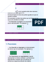 Fracciones Amplificar, Simplificar y Comparar