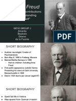 Group J - Sigmund Freud PowerPoint